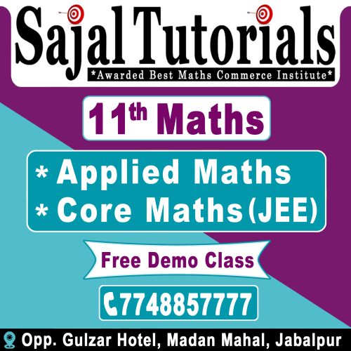 Sajal Tutorials - Maths Poster for class 11th