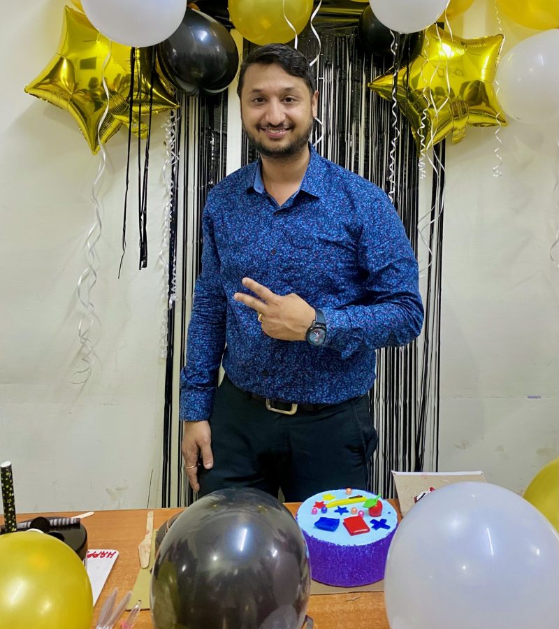 Teacher's Day Celebration of Mr. Sajal Agrawal- Founder & Director of Sajal Tutorials - ww.sajaltutorials.in