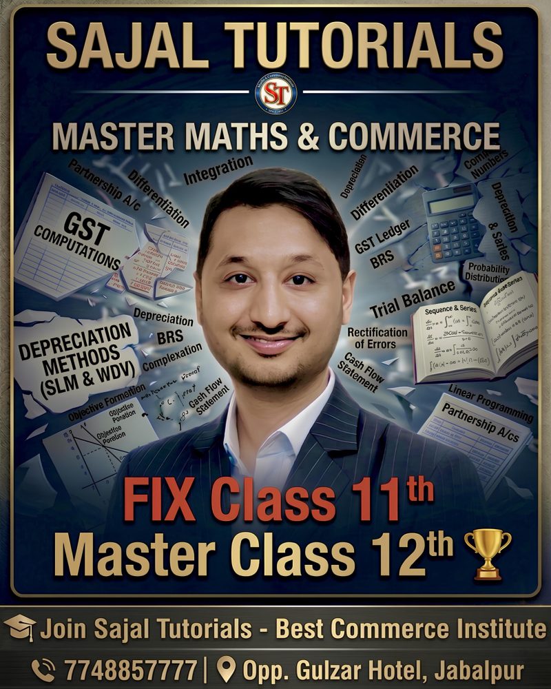 Best maths commerce coaching in Jabalpur