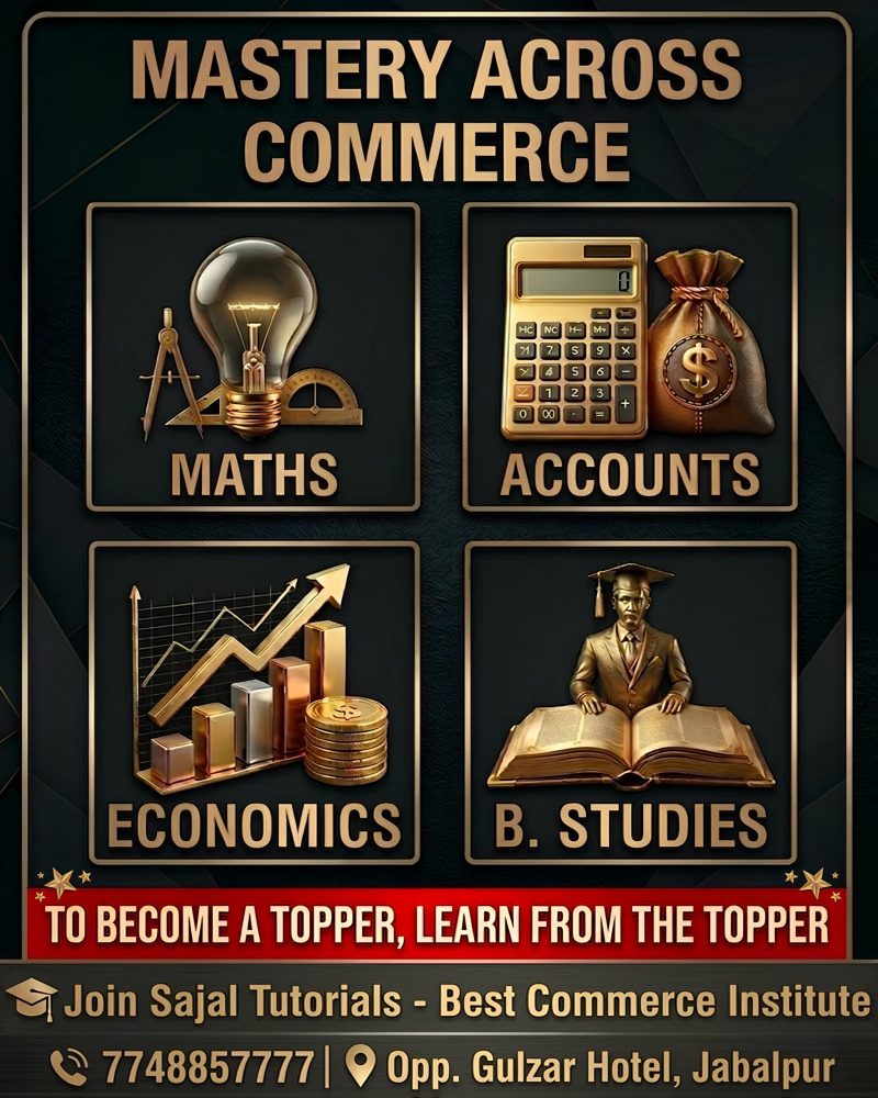 Best maths commerce coaching in Jabalpur